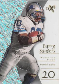 1998 SkyBox E-X2001 #5 Barry Sanders Front