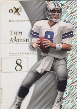 1998 SkyBox E-X2001 #15 Troy Aikman Front