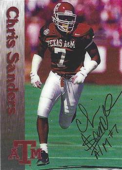 1995 Ultra Graphics Texas A&M Seniors #NNO Chris Sanders Front