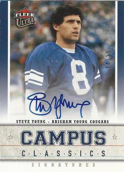 2006 Ultra - Campus Classics Autographs #CCSY Steve Young Front
