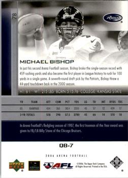 2006 Upper Deck AFL #78 Michael Bishop Back