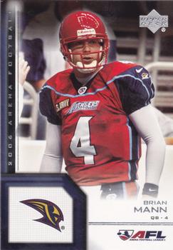 2006 Upper Deck AFL #101 Brian Mann Front