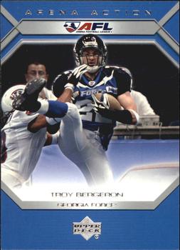 2006 Upper Deck AFL - Arena Action #AA3 Troy Bergeron Front