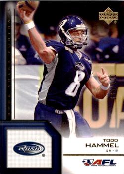 2006 Upper Deck AFL - Gold #28 Todd Hammel Front