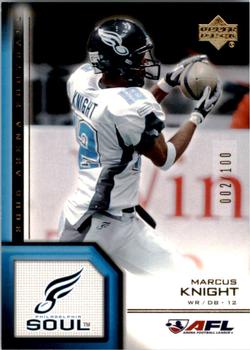 2006 Upper Deck AFL - Gold #157 Marcus Knight Front