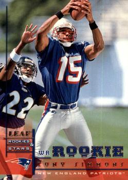 1998 Leaf Rookies & Stars #207 Tony Simmons Front