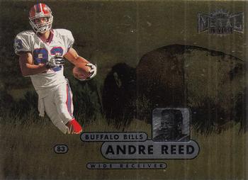 1998 Metal Universe #83 Andre Reed Front