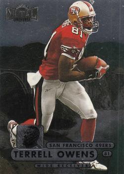 1998 Metal Universe #96 Terrell Owens Front