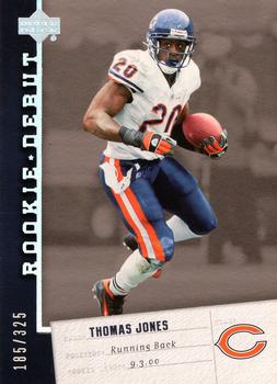 2006 Upper Deck Rookie Debut - Holofoil #18 Thomas Jones Front