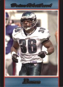 2007 Bowman - Blue #46 Brian Westbrook Front