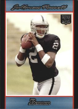 2007 Bowman - Blue #111 JaMarcus Russell Front