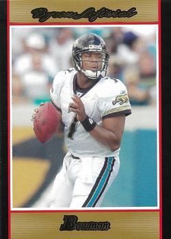 2007 Bowman - Gold #110 Byron Leftwich Front