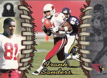 1998 Pacific Omega #6 Frank Sanders Front