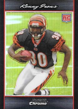 2007 Bowman Chrome - Refractors #BC1 Kenny Irons Front