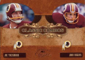 2007 Donruss Classics - Classic Combos Bronze #CC-9 Joe Theismann / John Riggins Front