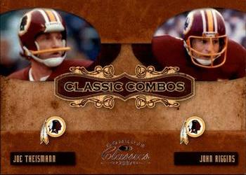 2007 Donruss Classics - Classic Combos Silver #CC-9 Joe Theismann / John Riggins Front