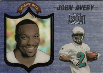 1998 Playoff Absolute SSD Hobby #75 John Avery Front