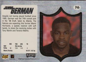 1998 Playoff Absolute SSD Hobby #146 Jammi German Back