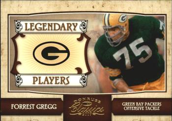 2007 Donruss Classics - Legendary Players Gold #LP-6 Forrest Gregg Front