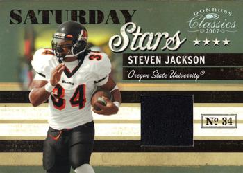 2007 Donruss Classics - Saturday Stars Jerseys #SS-22 Steven Jackson Front