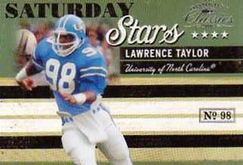 2007 Donruss Classics - Saturday Stars Silver #SS-20 Lawrence Taylor Front