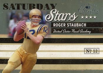 2007 Donruss Classics - Saturday Stars Silver #SS-19 Roger Staubach Front