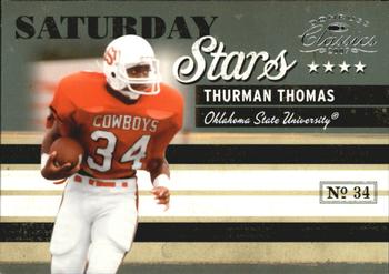 2007 Donruss Classics - Saturday Stars Silver #SS-21 Thurman Thomas Front