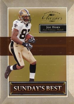 2007 Donruss Classics - Sunday's Best Gold #SB-21 Joe Horn Front