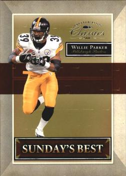 2007 Donruss Classics - Sunday's Best Silver #SB-6 Willie Parker Front