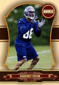 2007 Donruss Classics - Timeless Tributes Gold #192 Courtney Taylor Front