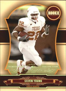 2007 Donruss Classics - Timeless Tributes Gold #270 Selvin Young Front