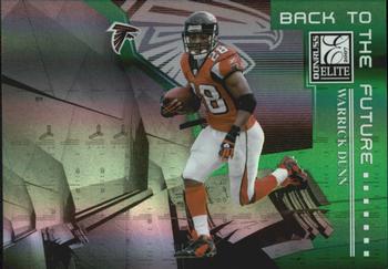 2007 Donruss Elite - Back to the Future Green #BTF-3 Warrick Dunn / Jerious Norwood Front