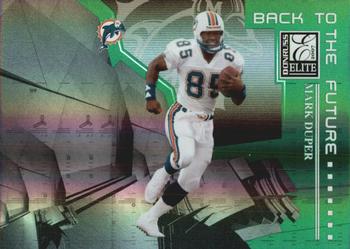 2007 Donruss Elite - Back to the Future Green #BTF-23 Mark Duper / Chris Chambers Front