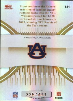 2007 Donruss Elite - College Ties Gold #CT-1 Carnell 