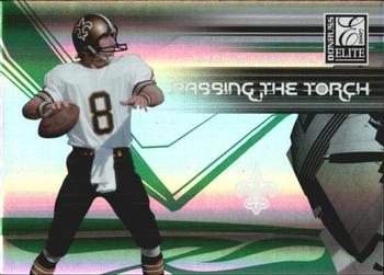 2007 Donruss Elite - Passing the Torch Green #PT-7 Archie Manning Front