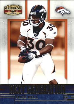2007 Donruss Gridiron Gear - Next Generation Gold #NG-25 Mike Bell Front