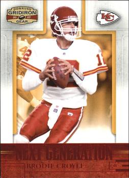 2007 Donruss Gridiron Gear - Next Generation Red #NG-7 Brodie Croyle Front