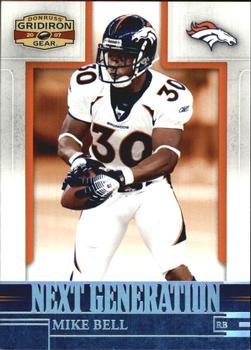 2007 Donruss Gridiron Gear - Next Generation Silver #NG-25 Mike Bell Front