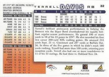 1998 Score #32 Terrell Davis Back