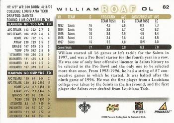1998 Score #82 Willie Roaf Back