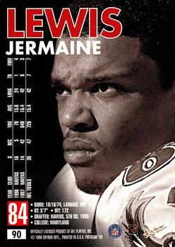 1998 SkyBox Premium #90 Jermaine Lewis Back
