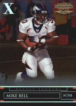 2007 Donruss Gridiron Gear - Silver Holofoil X's #91 Mike Bell Front