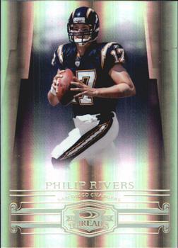 2007 Donruss Threads - Gold Holofoil #115 Philip Rivers Front