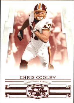 2007 Donruss Threads - Retail Red #125 Chris Cooley Front