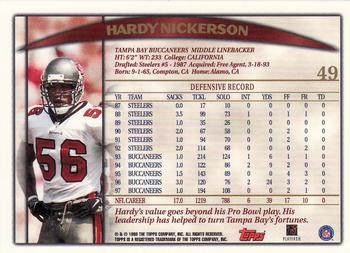1998 Topps #49 Hardy Nickerson Back