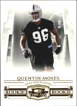 2007 Donruss Threads - Retail Rookies #197 Quentin Moses Front