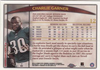 1998 Topps Chrome #12 Charlie Garner Back