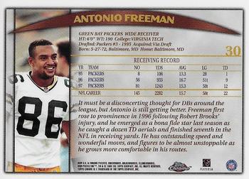 1998 Topps Chrome #30 Antonio Freeman Back