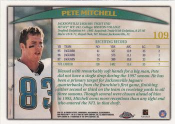 1998 Topps Chrome #109 Pete Mitchell Back