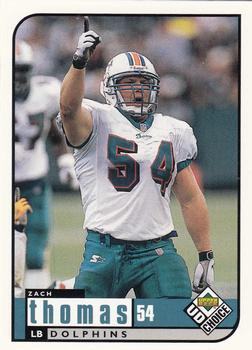 1998 UD Choice #93 Zach Thomas Front